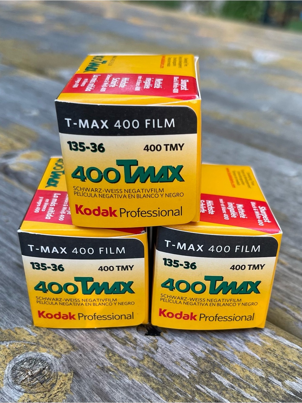 Kodak Professional 400 T-Max Black & White Negative 35mm Film